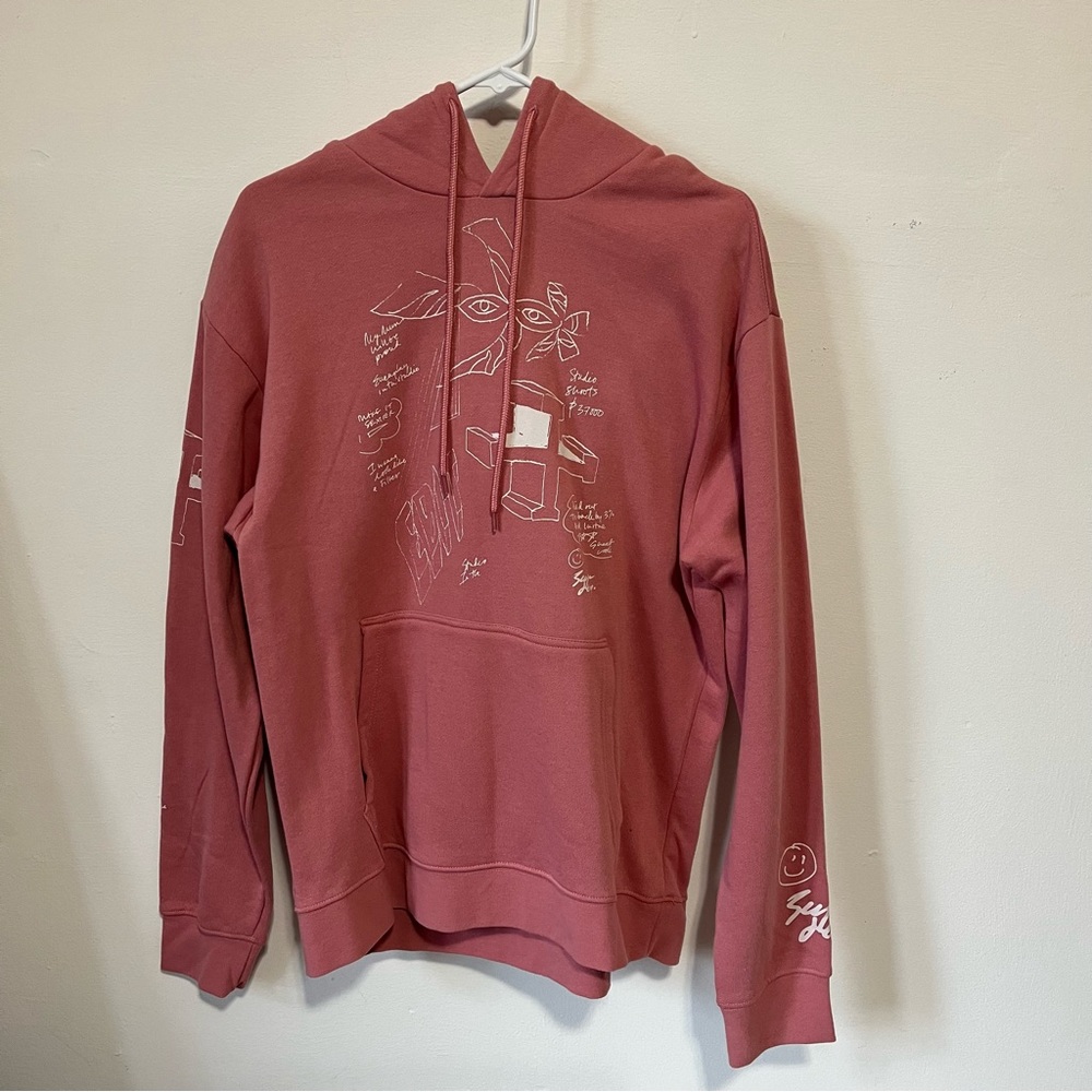Forever 21 Pink Sweatshirt Hoodie